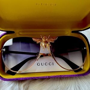 🐝🐝Gucci Bee Aviator Sunglasses🐝🐝